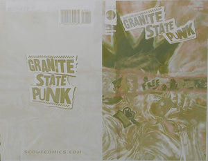 Granite State Punk #1 - Cover - Yellow - Comic Printer Plate - PRESSWORKS -  Patrick Buermeyer