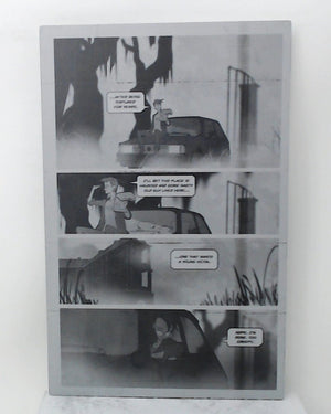 It Eats What Feeds It #1 - Legacy Edition - Page 2 - Black - Comic Printer Plate - PRESSWORKS