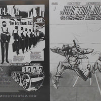 Junction Jones #1 - Webstore Exclusive - Cover - Black - Comic Printer Plate - PRESSWORKS