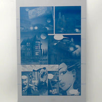 Lipstick Cliqa #1 - Page 9 - Cyan - Comic Printer Plate - PRESSWORKS