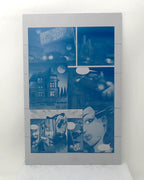 Lipstick Cliqa #1 - Page 9 - Cyan - Comic Printer Plate - PRESSWORKS