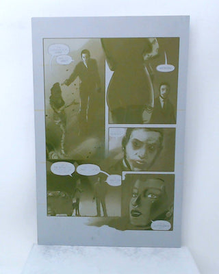 Lipstick Cliqa #1 - Page 10 - Yellow - Comic Printer Plate - PRESSWORKS