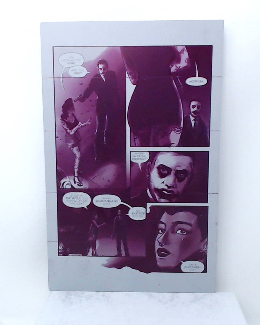 Lipstick Cliqa #1 - Page 10 - Magenta - Comic Printer Plate - PRESSWORKS