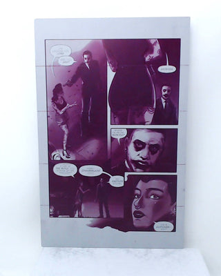 Lipstick Cliqa #1 - Page 10 - Magenta - Comic Printer Plate - PRESSWORKS