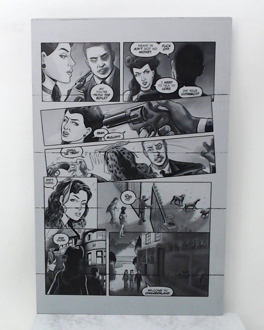 Lipstick Cliqa #1 - Page 11 - Black - Comic Printer Plate - PRESSWORKS