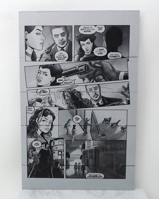 Lipstick Cliqa #1 - Page 11 - Black - Comic Printer Plate - PRESSWORKS
