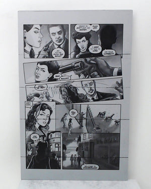 Lipstick Cliqa #1 - Page 11 - Black - Comic Printer Plate - PRESSWORKS
