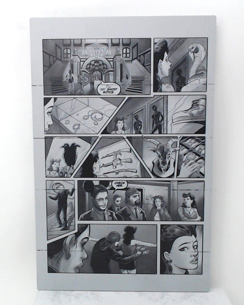 Lipstick Cliqa #1 - Page 12 - Black - Comic Printer Plate - PRESSWORKS