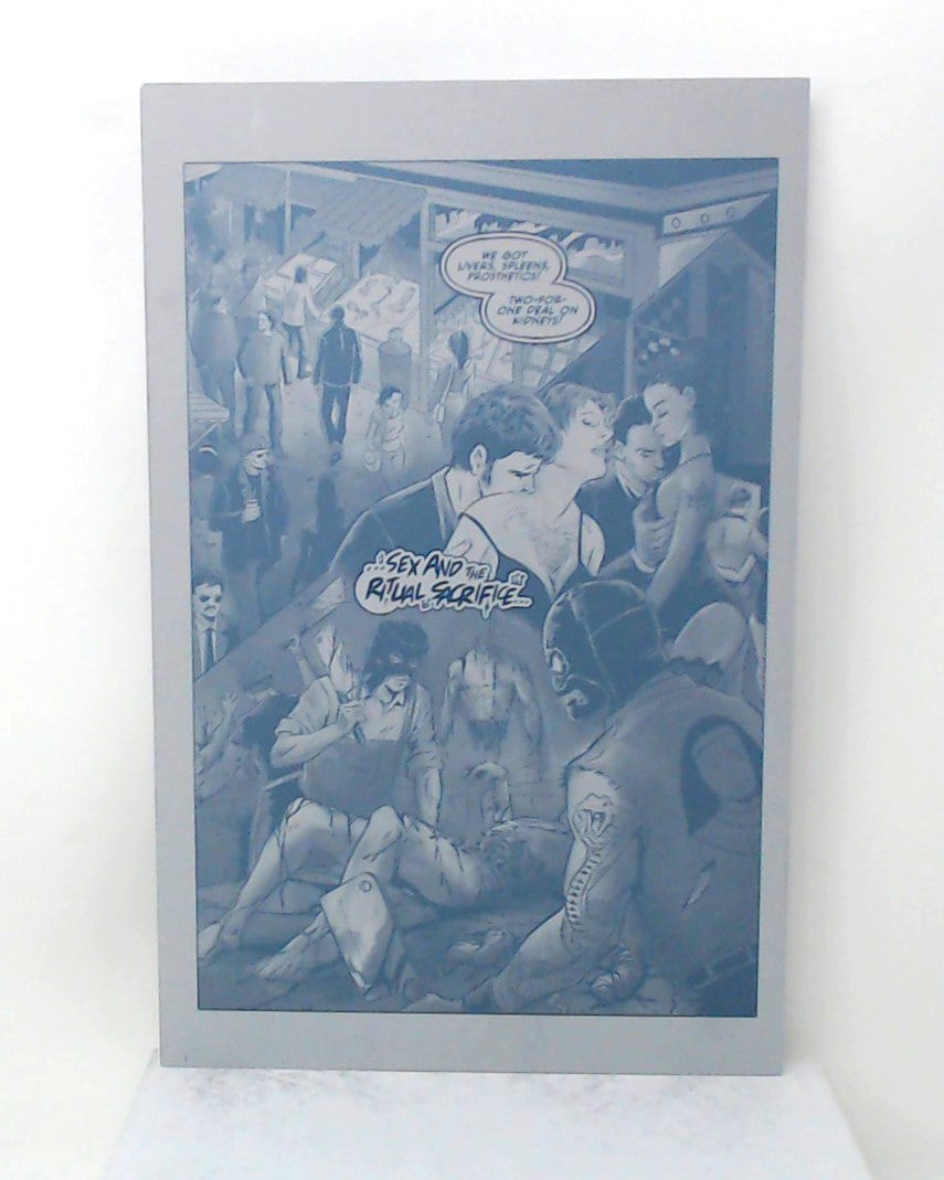 Lipstick Cliqa #1 - Page 27 - Cyan - Comic Printer Plate - PRESSWORKS