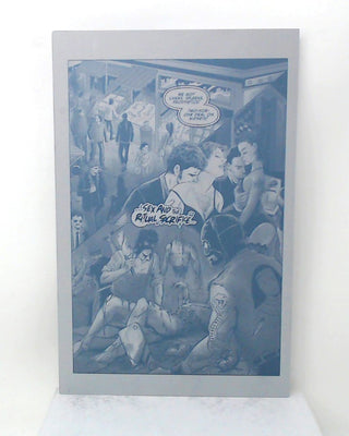 Lipstick Cliqa #1 - Page 27 - Cyan - Comic Printer Plate - PRESSWORKS