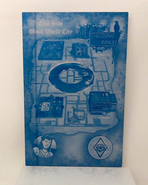 Lipstick Cliqa #1 - Page 1 - Cyan - Comic Printer Plate - PRESSWORKS