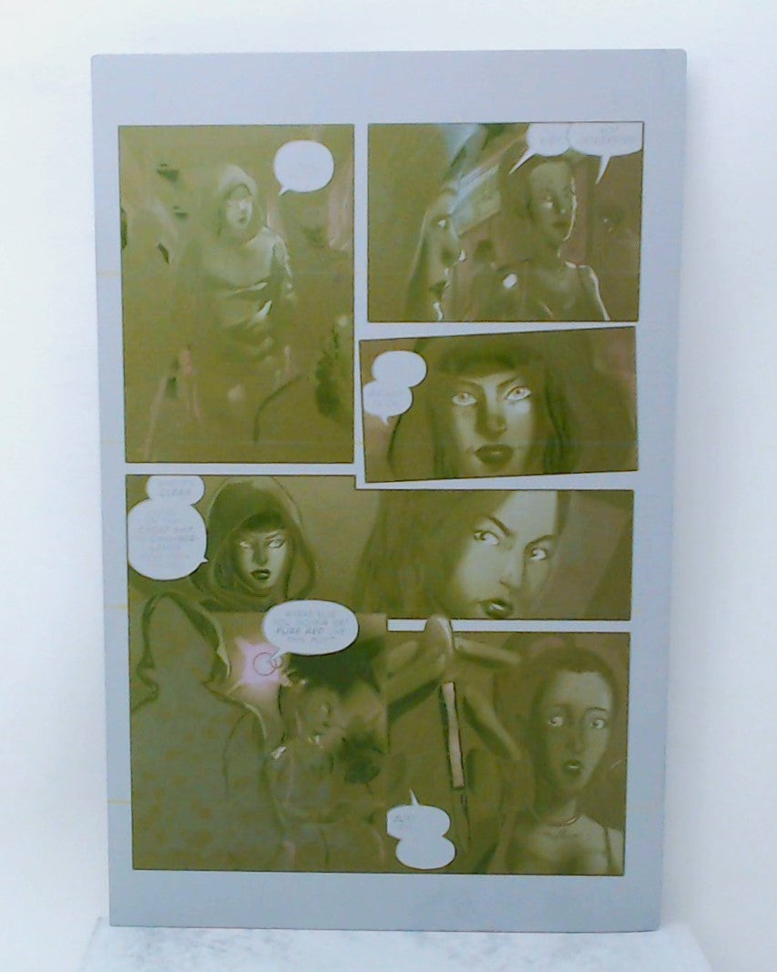 Lipstick Cliqa #1 - Page 20 - Yellow - Comic Printer Plate - PRESSWORKS