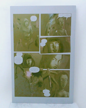 Lipstick Cliqa #1 - Page 20 - Yellow - Comic Printer Plate - PRESSWORKS