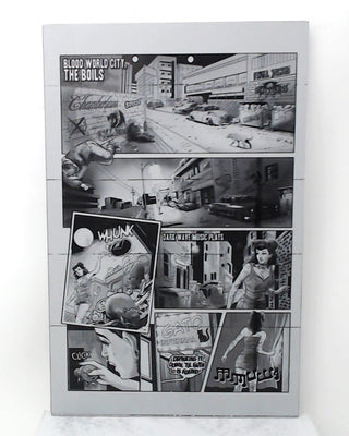 Lipstick Cliqa #1 - Page 2 - Black - Comic Printer Plate - PRESSWORKS