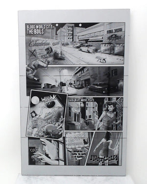 Lipstick Cliqa #1 - Page 2 - Black - Comic Printer Plate - PRESSWORKS