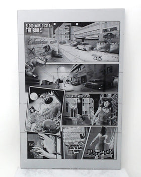 Lipstick Cliqa #1 - Page 2 - Black - Comic Printer Plate - PRESSWORKS