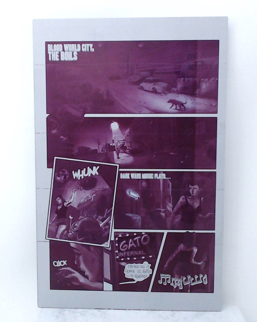 Lipstick Cliqa #1 - Page 2 - Magenta - Comic Printer Plate - PRESSWORKS
