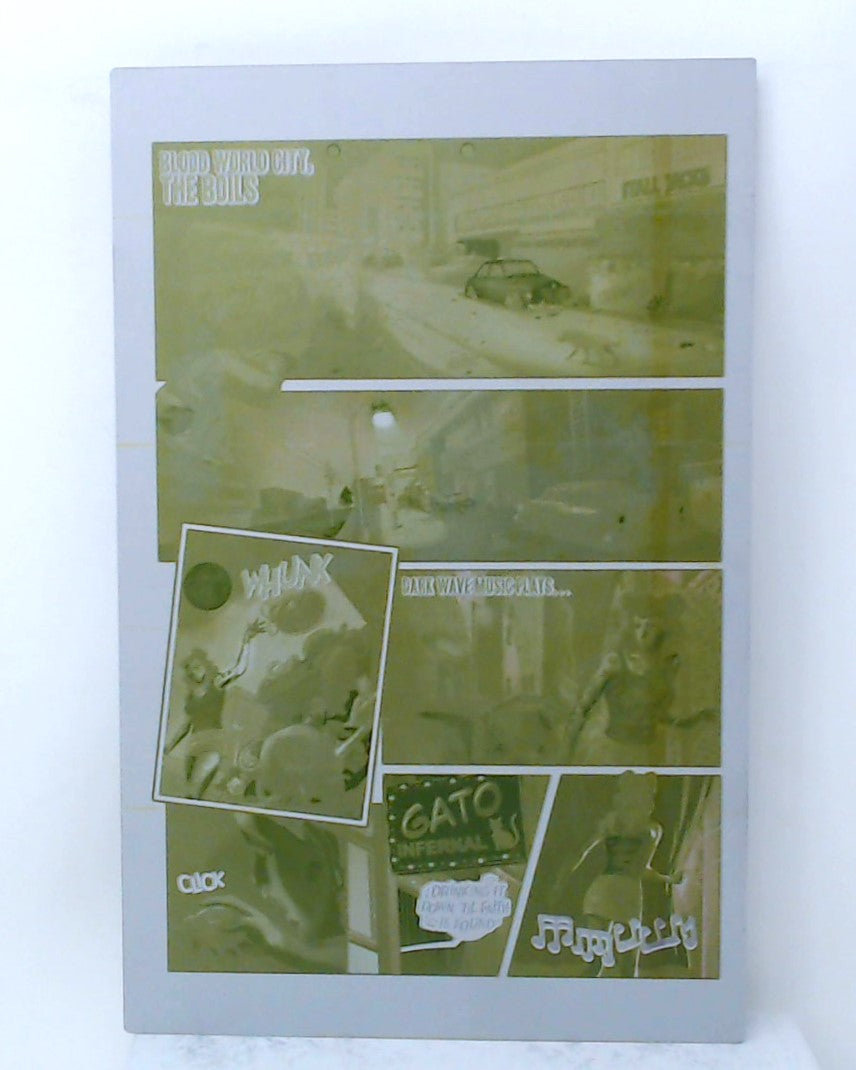 Lipstick Cliqa #1 - Page 2 - Yellow - Comic Printer Plate - PRESSWORKS
