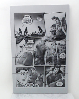 Lipstick Cliqa #1 - Page 8 - Black - Comic Printer Plate - PRESSWORKS