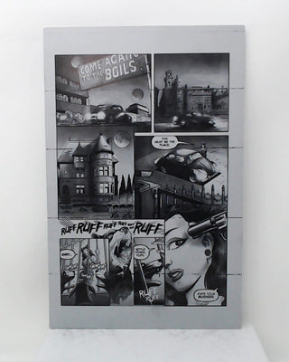 Lipstick Cliqa #1 - Page 9 - Black - Comic Printer Plate - PRESSWORKS