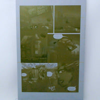 Lipstick Cliqa #1 - Page 9 - Yellow - Comic Printer Plate - PRESSWORKS