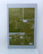 Lipstick Cliqa #1 - Page 9 - Yellow - Comic Printer Plate - PRESSWORKS