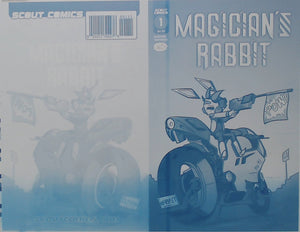 Magician's Rabbit #1 - Cover - Cyan - Comic Printer Plate - PRESSWORKS