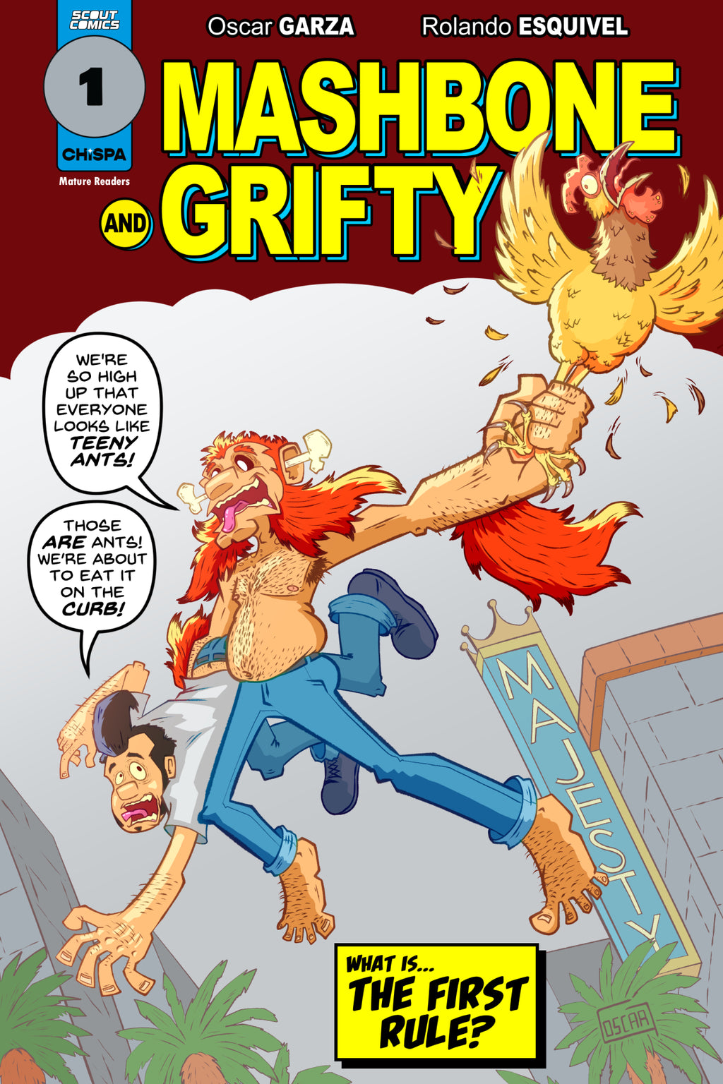 Mashbone & Grifty #1 - Webstore Exclusive Cover