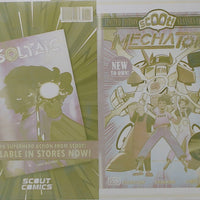 Mechaton #1 - VHS - Cover - Yellow - Comic Printer Plate - PRESSWORKS