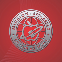 Mission Appleseed #1 - Webstore Exclusive Cover - Red Logo Spotfoil