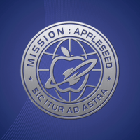 Missions Appleseed #1 - Webstore Exclusive Cover - Blue Logo Spotfoil - PRESALE