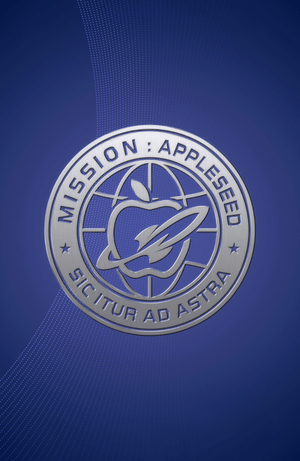 Missions Appleseed #1 - Webstore Exclusive Cover - Blue Logo Spotfoil - PRESALE