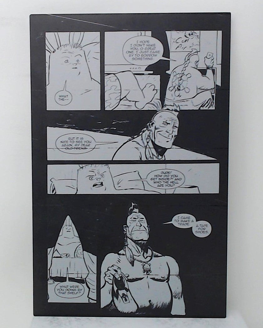 Mitch #1 - Page 16 - Black - Comic Printer Plate - PRESSWORKS
