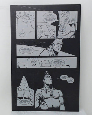 Mitch #1 - Page 16 - Black - Comic Printer Plate - PRESSWORKS