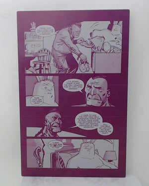 Mitch #1 - Page 17 - Magenta - Comic Printer Plate - PRESSWORKS
