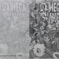 Omega Gang #1 - Whatnot Select - Cover - Black - Comic Printer Plate - PRESSWORKS