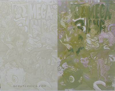 Omega Gang #1 - Whatnot Select - Cover - Yellow - Comic Printer Plate - PRESSWORKS