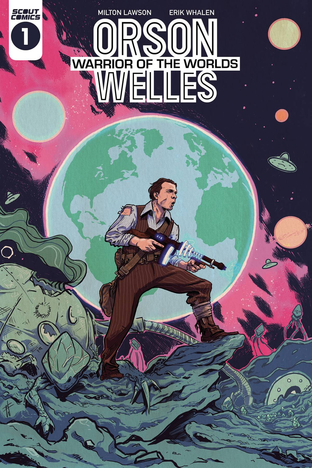 Orson Welles: Warrior Of The Worlds #1 - Cover A - Erik Whalen