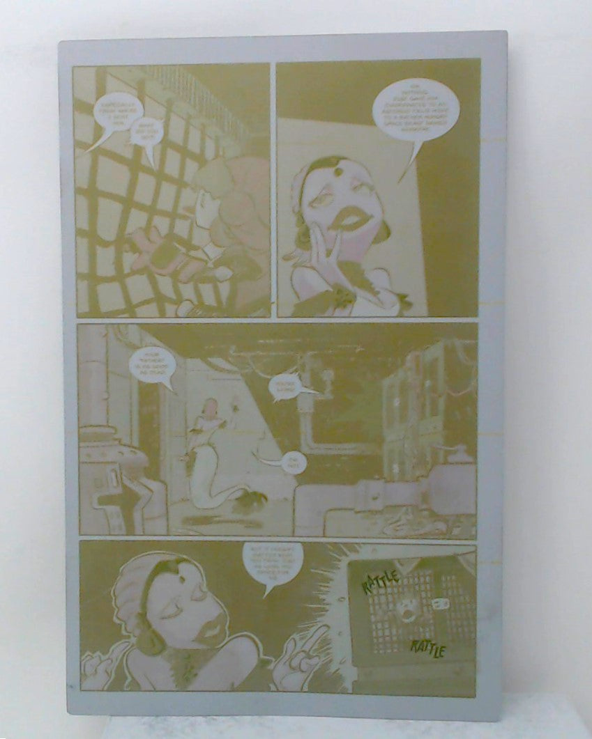 Grimm Space P1-Nocchio #1 -  Page 11 - Yellow - Comic Printer Plate - PRESSWORKS