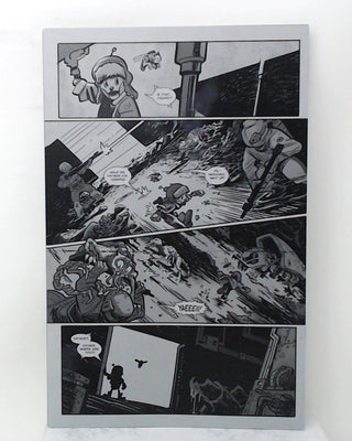 Grimm Space P1-Nocchio #1 -  Page 18 - Black - Comic Printer Plate - PRESSWORKS