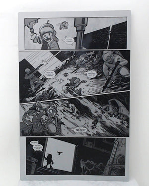 Grimm Space P1-Nocchio #1 -  Page 18 - Black - Comic Printer Plate - PRESSWORKS