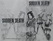 Sudden Death #1 -Webstore Exclusive - Cover - Black - Comic Printer Plate - PRESSWORKS