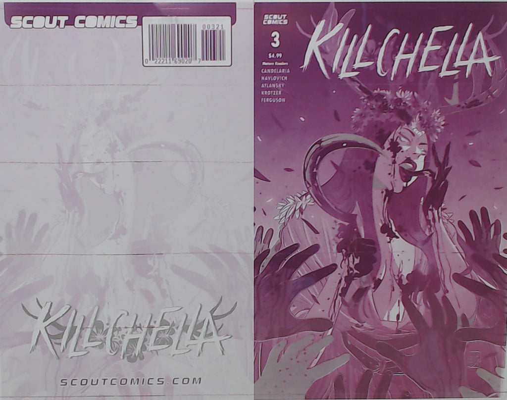 Killchella #3 - Retailer Incentive - Cover - Magenta - Comic Printer Plate - PRESSWORKS