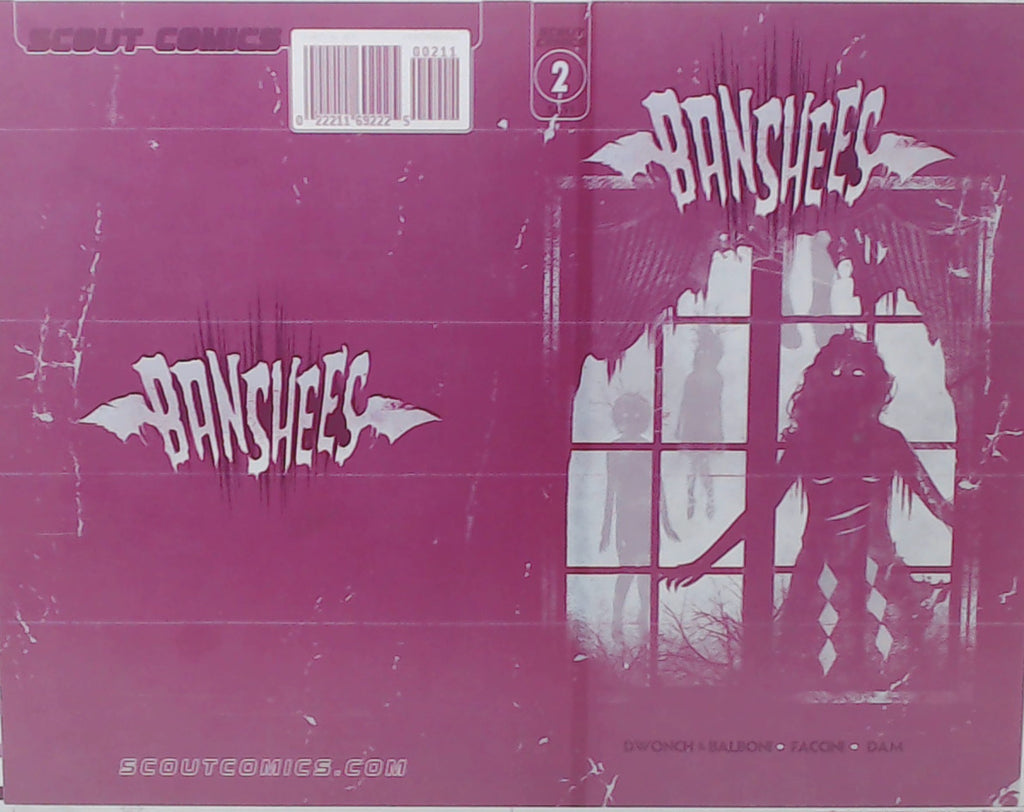 Banshees #2 - Cover - Magenta - Comic Printer Plate - PRESSWORKS