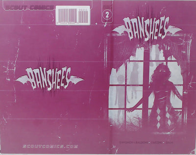 Banshees #2 - Cover - Magenta - Comic Printer Plate - PRESSWORKS