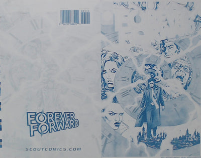 Forever Forward #5 - Cover A - Cover - Cyan - Comic Printer Plate - PRESSWORKS -= Jacob Phillips