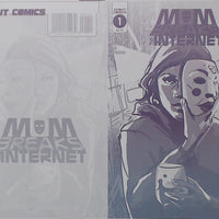 M.O.M. Breaks the Internet #1 - Cover - Magenta - Comic Printer Plate - PRESSWORKS
