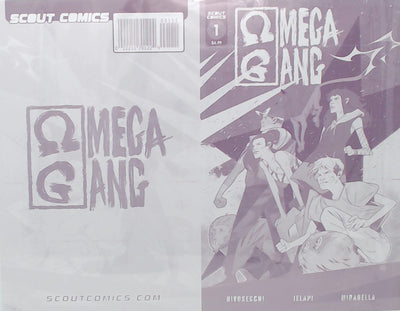 Omega Gang #1 - Cover - Magenta - Comic Printer Plate - PRESSWORKS