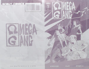 Omega Gang #1 - Cover - Magenta - Comic Printer Plate - PRESSWORKS