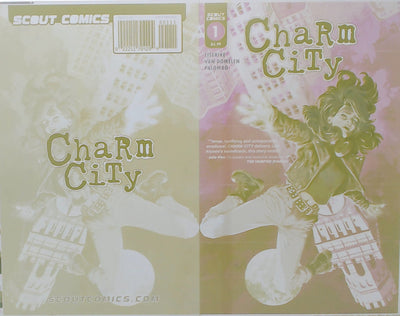 Charm City #1 - Cover - Yellow - Comic Printer Plate - PRESSWORKS